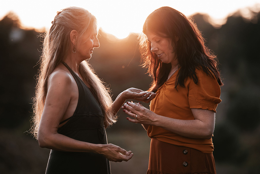 foto van Marion Janssen en Ellen Hendrix 